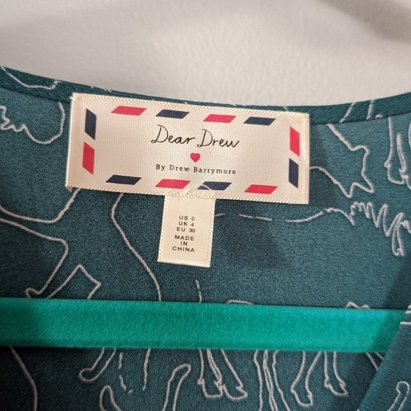 Dear Drew by Drew Barrymore Pleated Dress NWOT - Picture 9 of 10